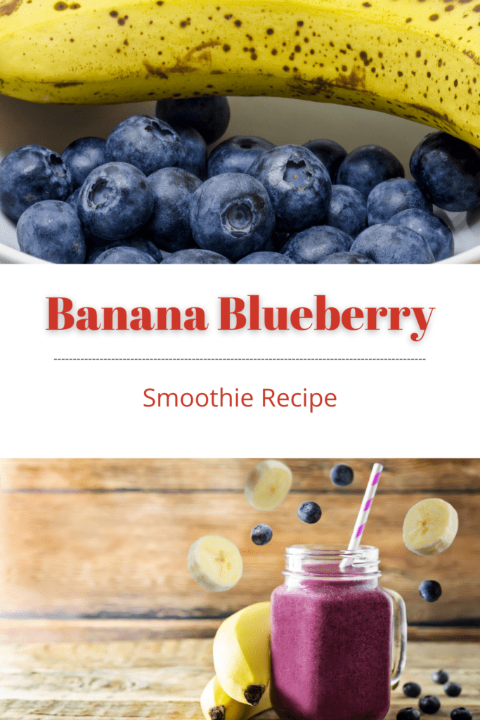 Banana Blueberry Smoothie recipe