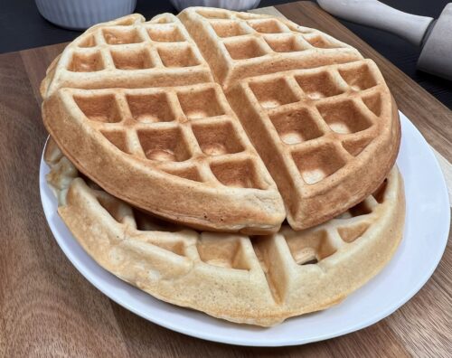 Crispy waffles 